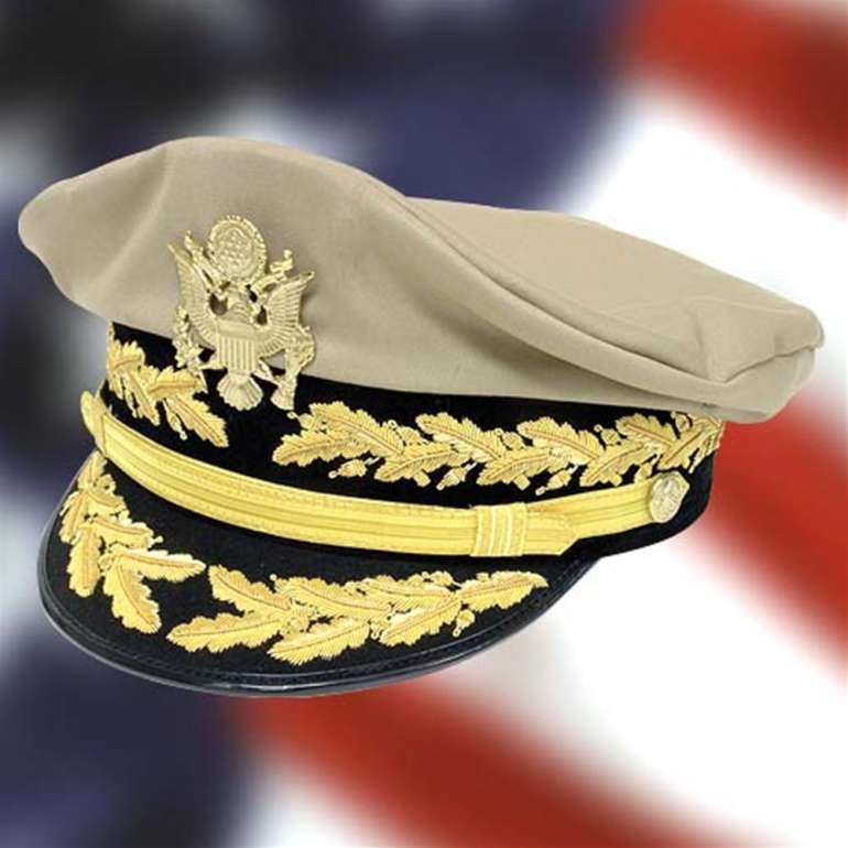 US WWII Generals Crush Cap | Windlass Steelcrafts