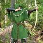 Huntingdon Green Over Tunic with Hood | Windlass Steelcrafts