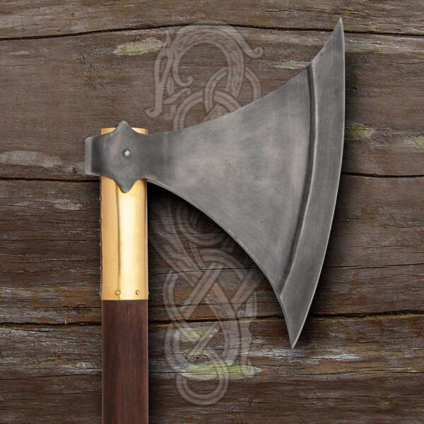 Langeid Two-Handed Broadaxe - Windlass Steelcrafts